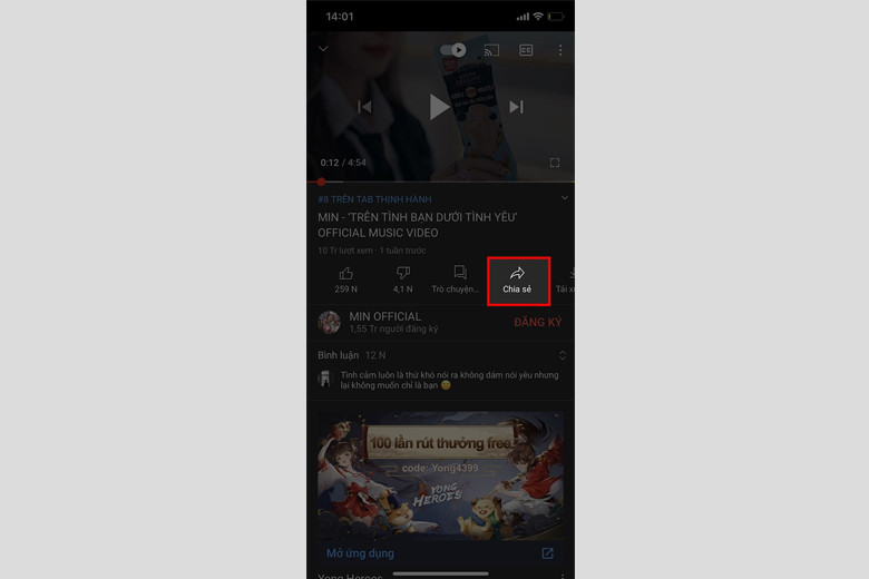 tải video youtube về điện thoại