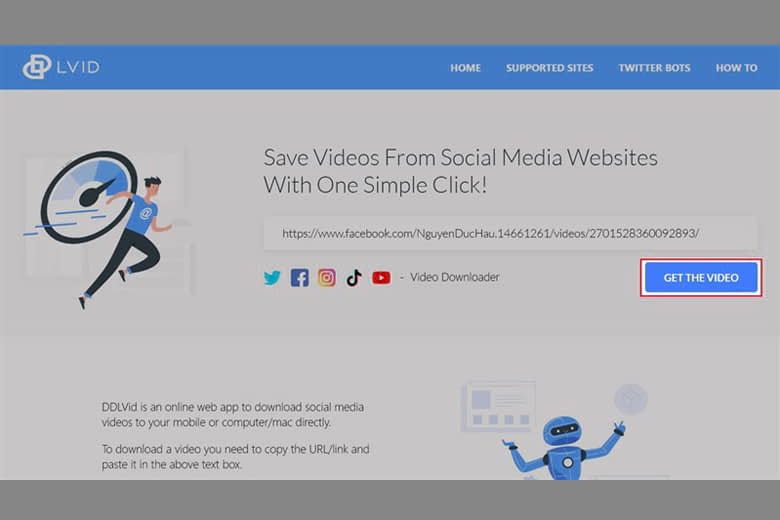 Cách tải video trên Facebook về điện thoại