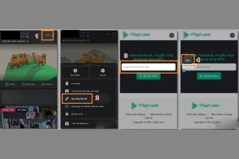 Cách tải video trên Facebook về điện thoại