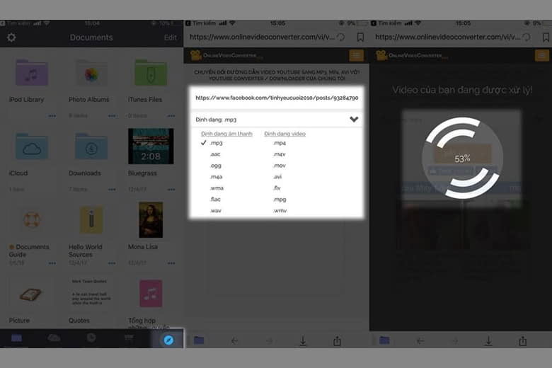 Cách tải video trên Facebook về điện thoại