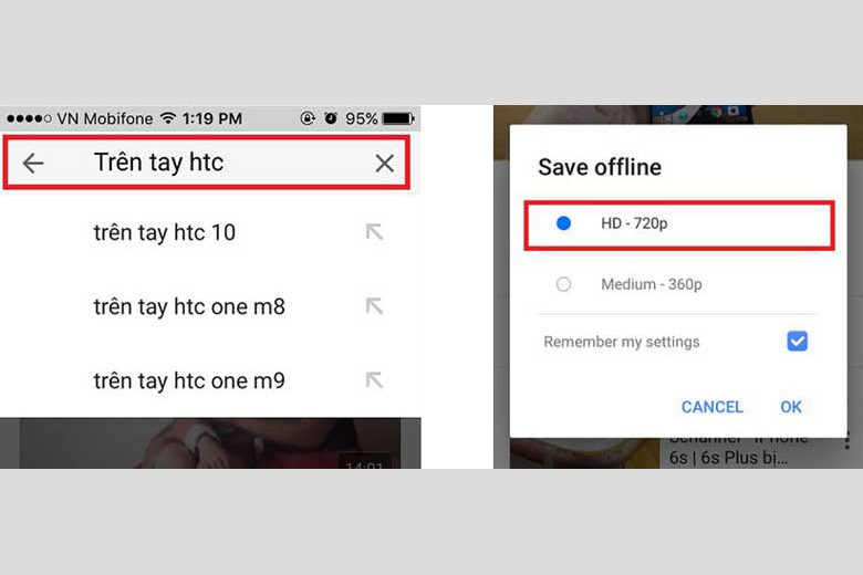 tải video youtube về điện thoại