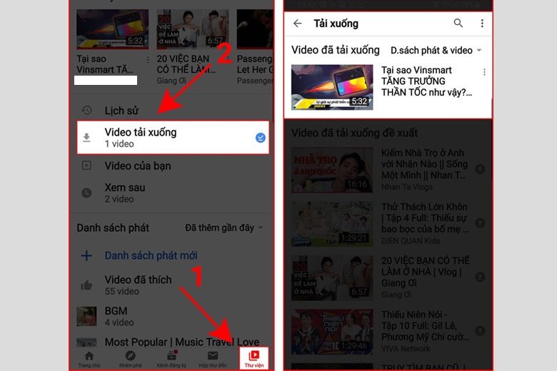 tải video youtube về điện thoại