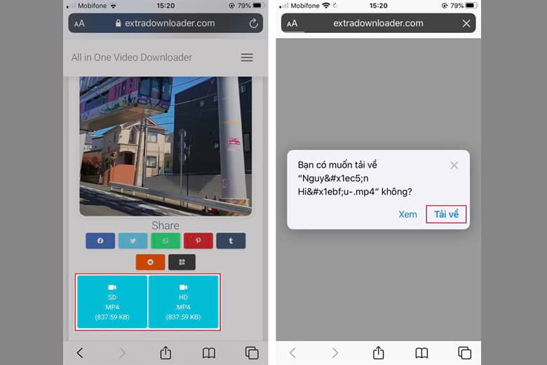 Cách tải video trên Facebook về điện thoại