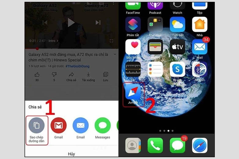 tải video youtube về điện thoại