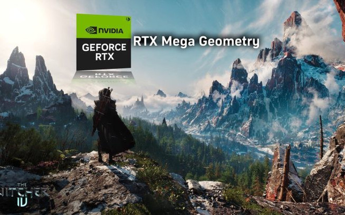 The Witcher 4: Đột Phá Đồ Họa Nhờ Công Nghệ RTX Mega Geometry