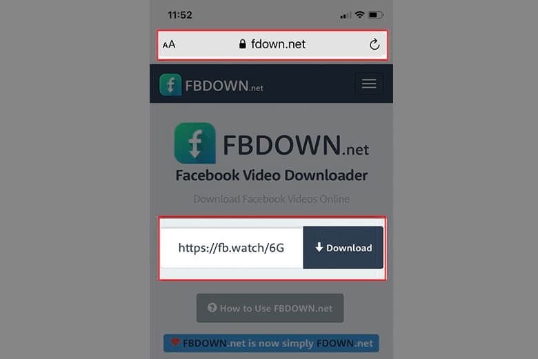 Cách tải video trên Facebook về điện thoại