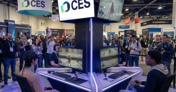 Trải nghiệm game bằng trí não tại hội chợ công nghệ CES