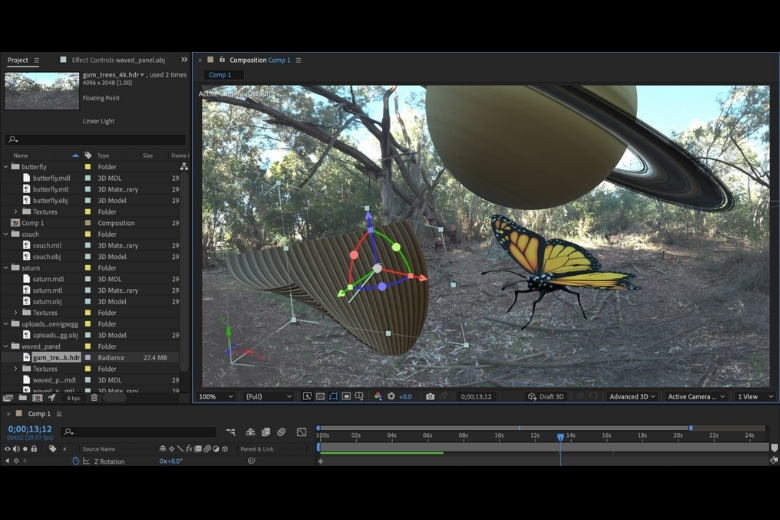Khám Phá Adobe After Effects: Phần Mềm Thiết Kế Hàng Đầu Năm 2026 Adobe After Effects và vai trò trong kỹ xảo điện ảnh