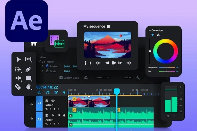 Khám Phá Adobe After Effects: Phần Mềm Thiết Kế Hàng Đầu Năm 2026 Ứng dụng thực tế của Adobe After Effects