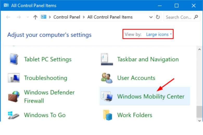 Phím Fn là gì? Cách dùng và bật tắt trên Laptop, MacBook Laptop Dell có thể bật/tắt Fn Lock qua Windows Mobility Center trong mục Function Key Row.