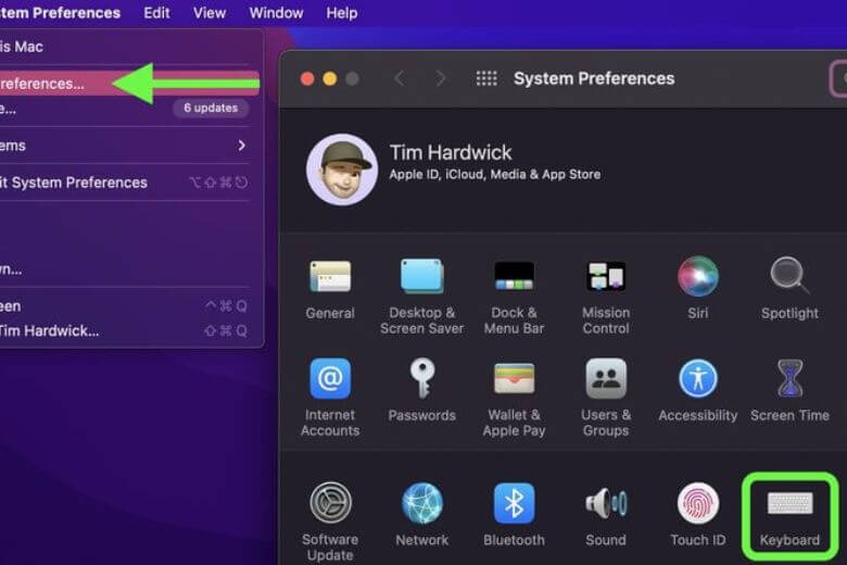 Phím Fn là gì? Cách dùng và bật tắt trên Laptop, MacBook Bật phím F chuẩn trong System Preferences > Keyboard trên macOS Monterey trở xuống.