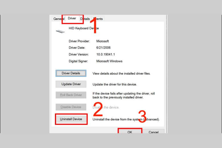Phím Fn là gì? Cách dùng và bật tắt trên Laptop, MacBook Cài đặt lại driver bàn phím qua Device Manager > Keyboards > Uninstall Device rồi khởi động lại máy.