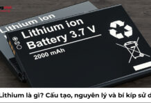 pin lithium là gì