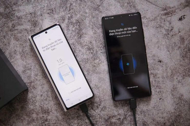Smart Switch - chuyển dữ liệu sang Galaxy trong vài phút.