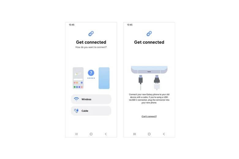 Cách dùng Smart Switch- Bước 2: Chọn nguồn và phương thức