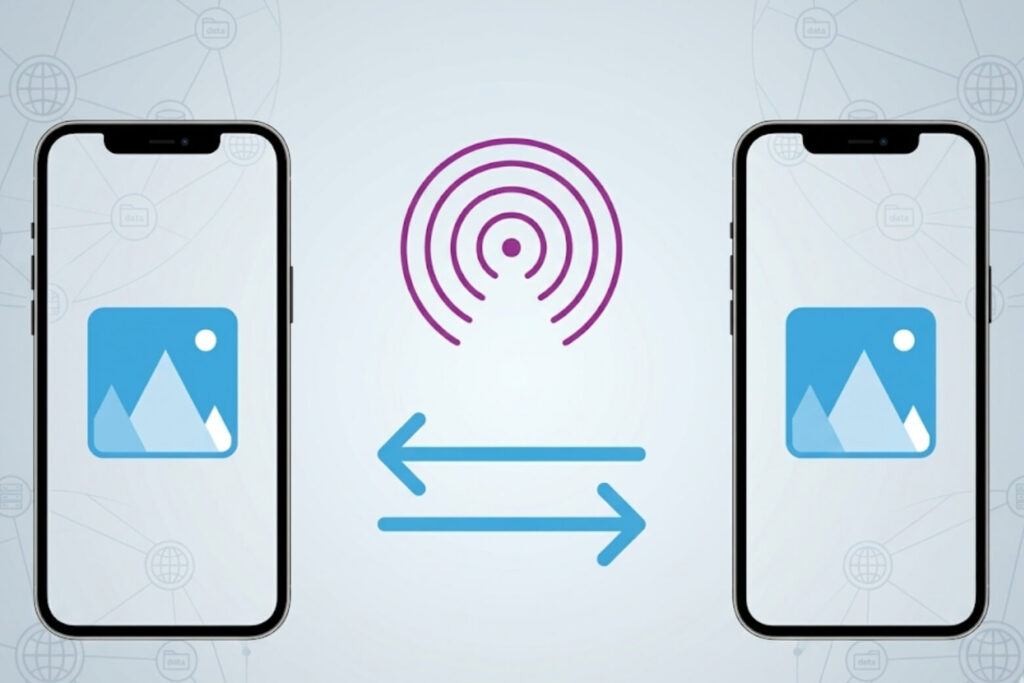 AirDrop – chia sẻ ảnh và video chất lượng gốc chỉ trong vài giây, không cần cáp hay mạng.