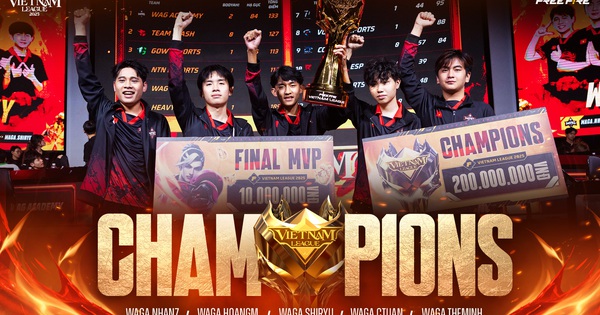 WAG Academy: Tân Vương của Vietnam League 2025 với Chiến Thắng Ấn Tượng từ SHIRYU