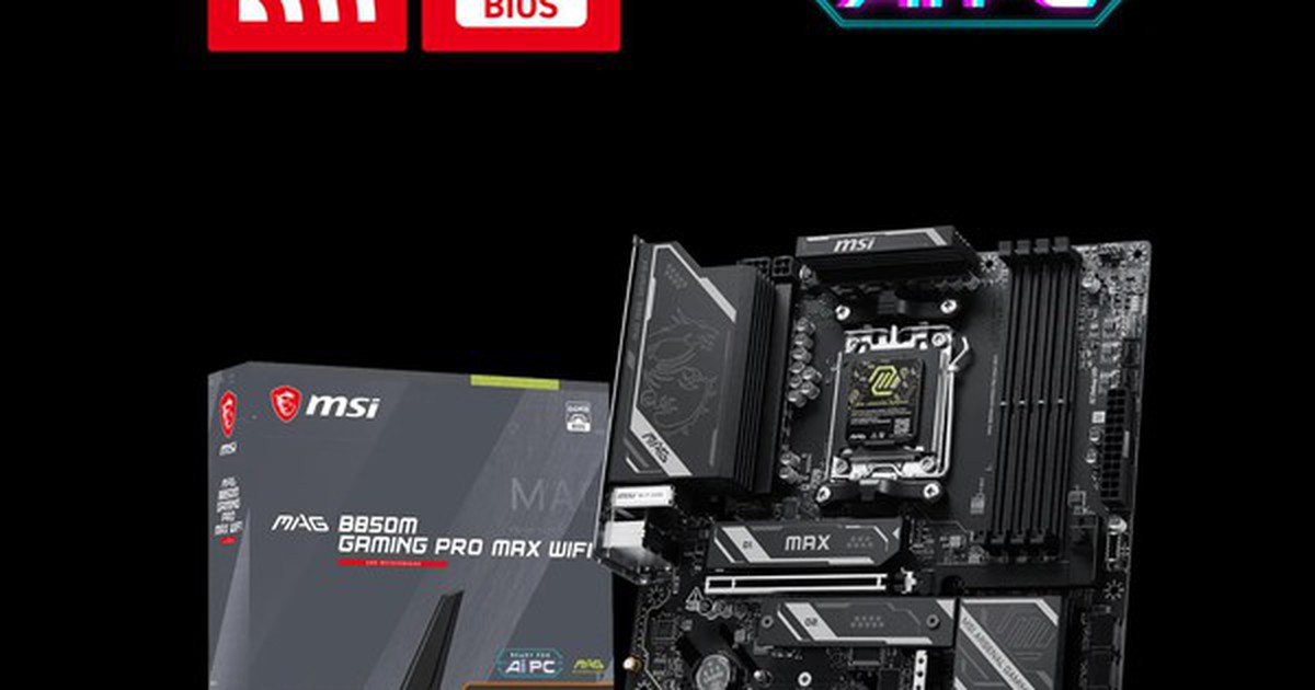 Ra mắt bo mạch chủ MAG B850M Gaming PRO MAX với công nghệ ép xung tiên tiến