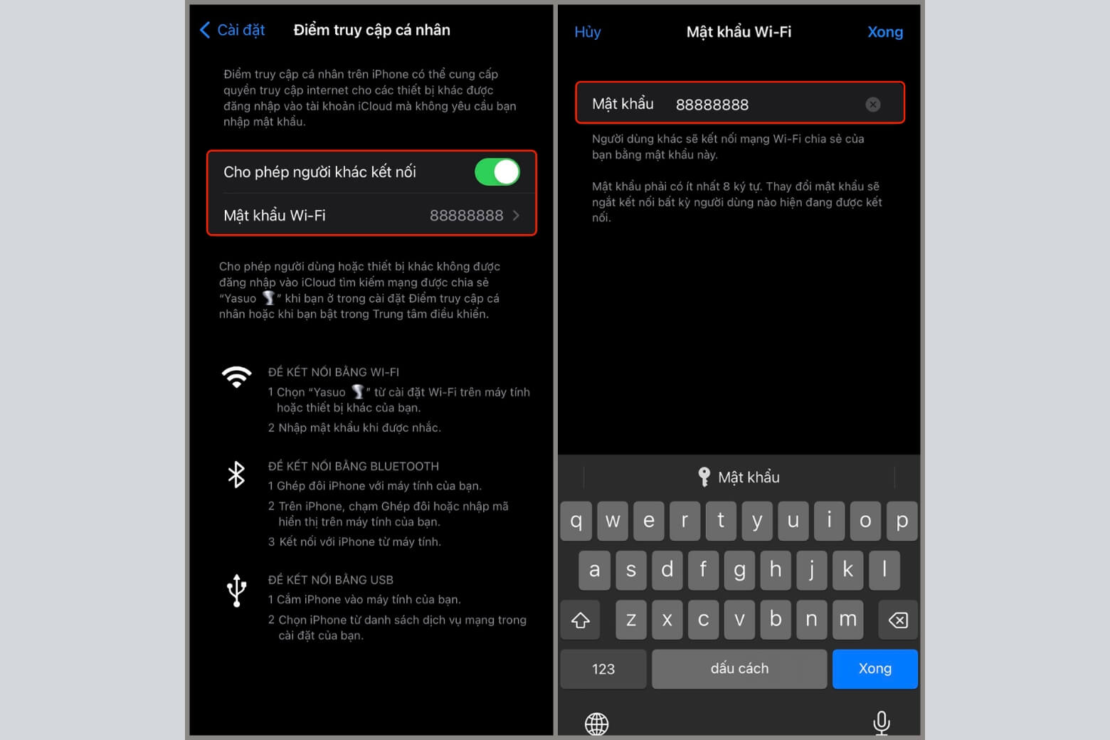 Cách chia sẻ 4G trên iPhone cho phép người khác kết nối