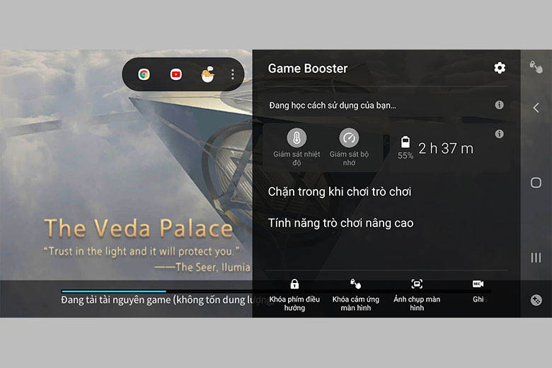 cách chụp màn hình samsung
