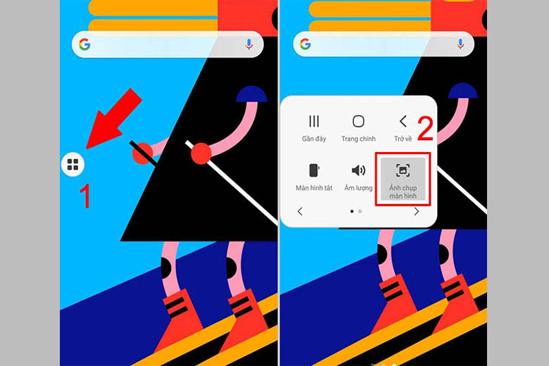 cách chụp màn hình samsung