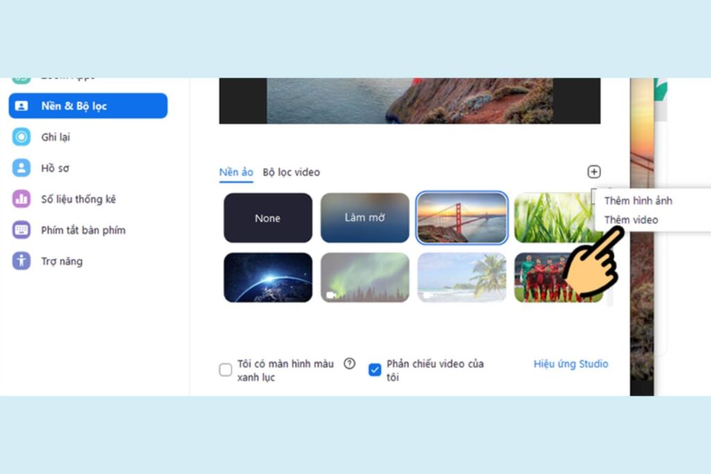 Hướng dẫn chi tiết cách thay đổi hình nền trong Zoom trên điện thoại OPPO Cách đổi background trong Zoom trên điện thoại OPPO