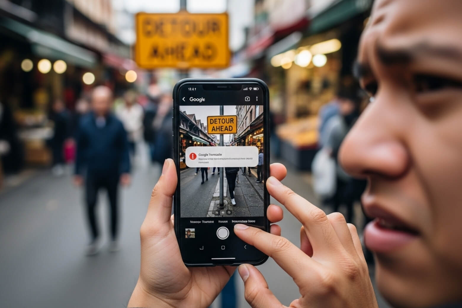 Cần kiểm tra lại camera, cài đặt trong máy nếu Google dịch không hoạt động