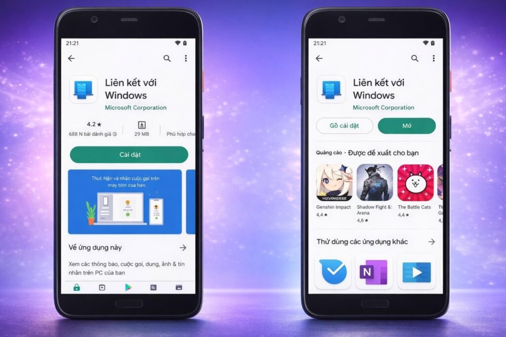 cách kết nối điện thoại với máy tính