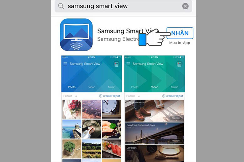 12 Cách kết nối iPhone với tivi hiệu quả và chi tiết nhất Sử dụng ứng dụng quản lý để kết nối iPhone với Tivi - bước 1