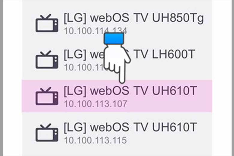 12 Cách kết nối iPhone với tivi hiệu quả và chi tiết nhất cách kết nối iPhone với Tivi LG - bước 4
