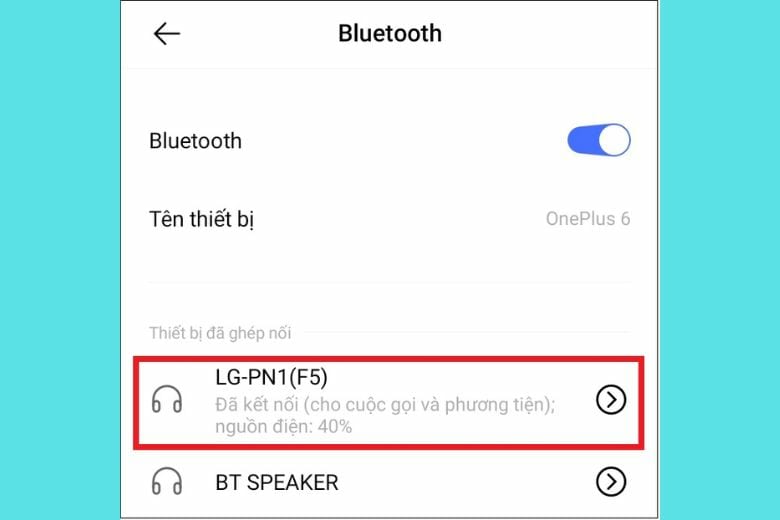 cách kết nối loa với điện thoại