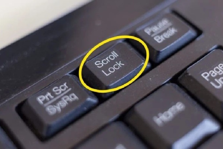 cách tắt Scroll Lock trên bàn phím