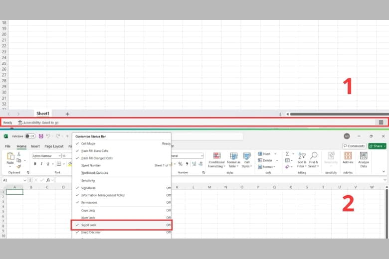 cách tắt Scroll Lock trên bàn phím