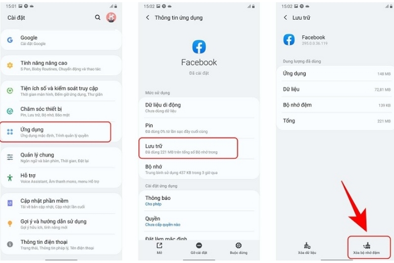 Hướng dẫn xóa bộ nhớ đệm trên iPhone một cách nhanh chóng và hiệu quả Cách dọn dẹp bộ nhớ đệm mạng xã hội TikTok, Facebook và Zalo
