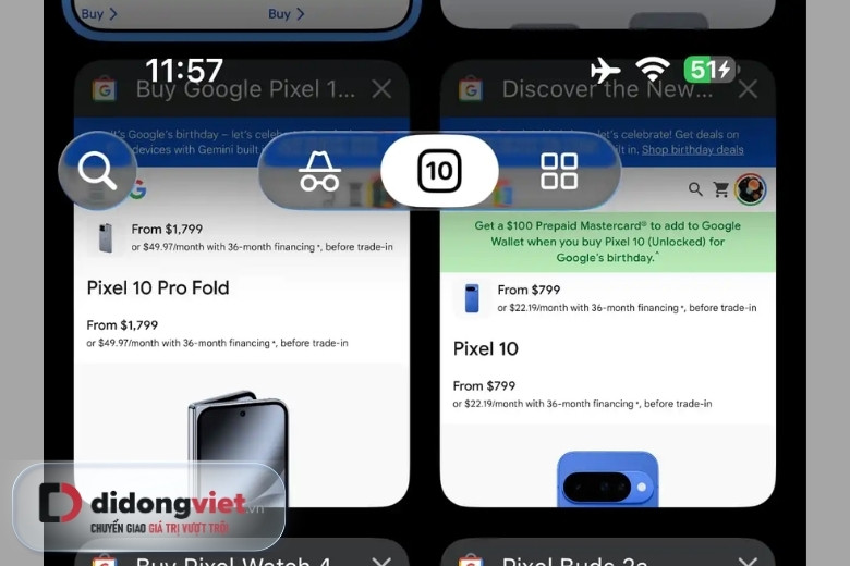 Chrome iPhone Liquid Glass iOS 26