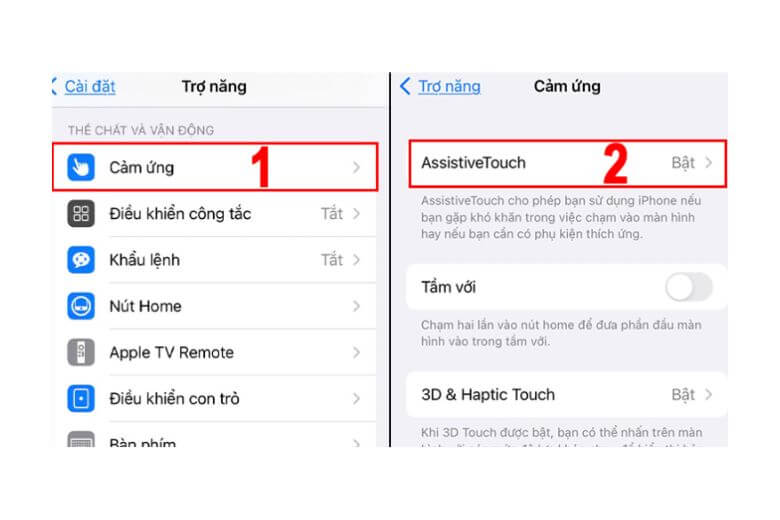 AssistiveTouch cho phép chụp màn hình iPad dễ dàng mà không cần sử dụng phím cứng.