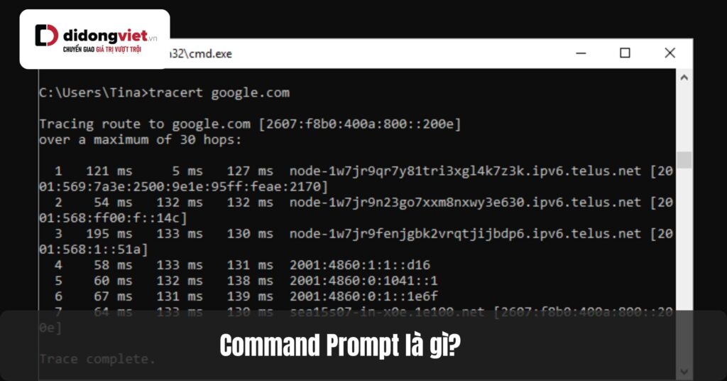 Command Prompt: Công Cụ Hữu Ích Để Quản Lý Windows