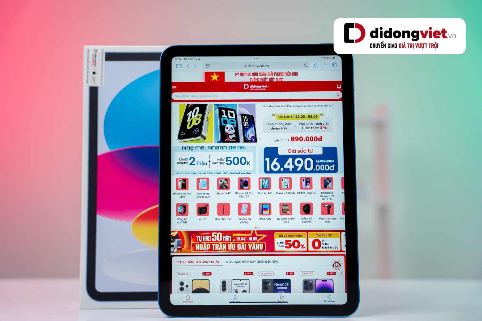 Đánh giá iPad A16: Hiệu suất thực tế và giá trị đầu tư đánh giá ipad a16 giao diện iPadOS