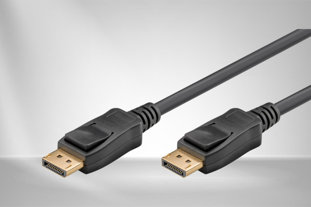 DisplayPort 1.4 hỗ trợ 8K 60Hz với nén DSC, 4K 120Hz cho gaming và 32 kênh âm thanh.