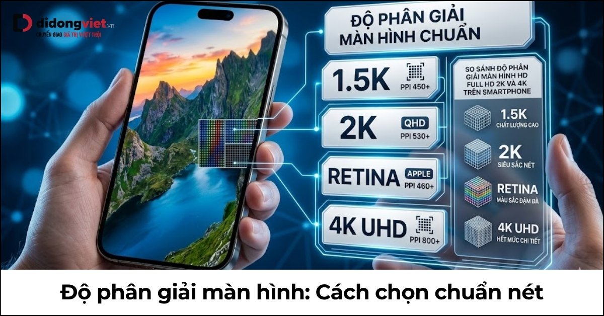 Khám Phá Độ Phân Giải Màn Hình: Phân Loại 4 Chuẩn Phổ Biến