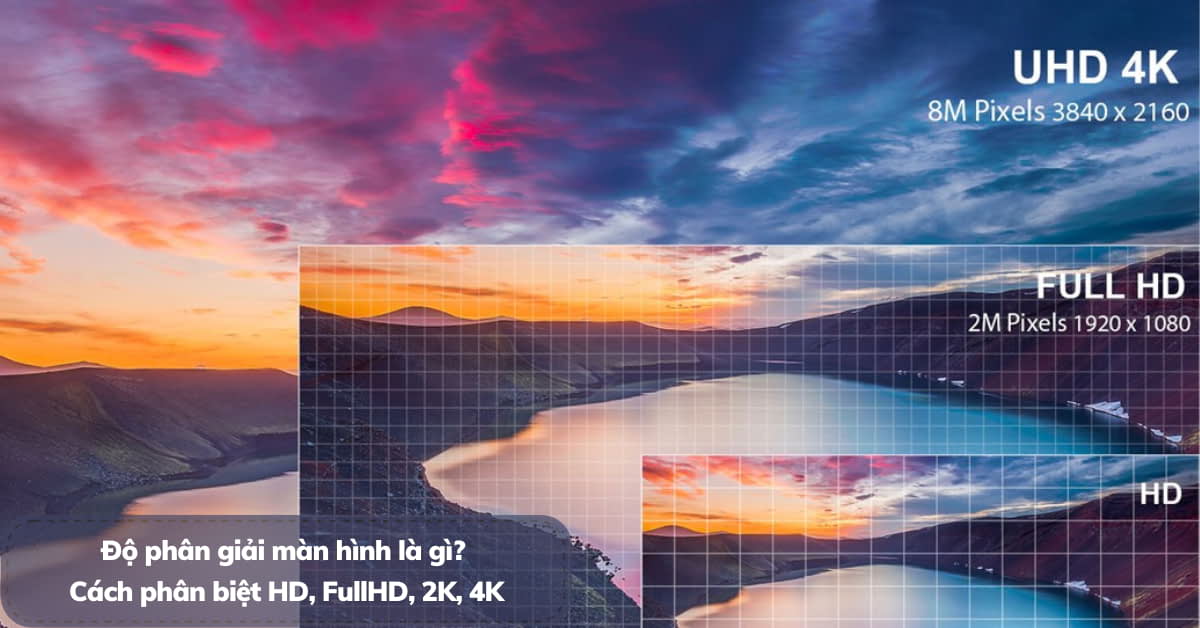 chọn độ phân giải màn hình phù hợp nhu cầu