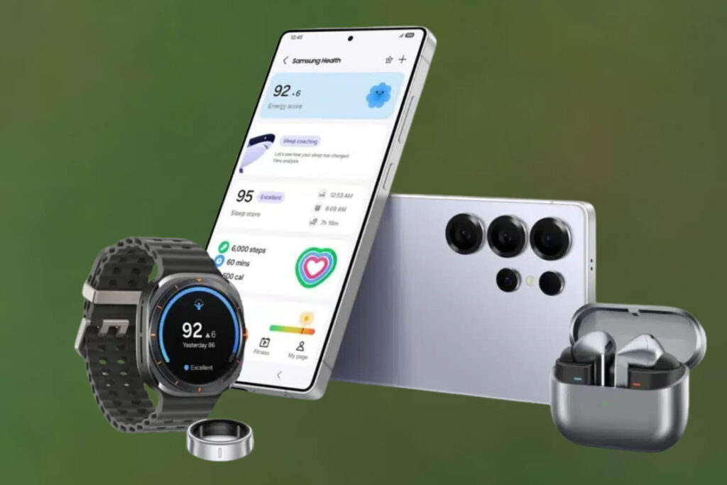 Galaxy Wearable giúp theo dõi pin chi tiết và cập nhật firmware để tránh lỗi kết nối, sai dữ liệu.