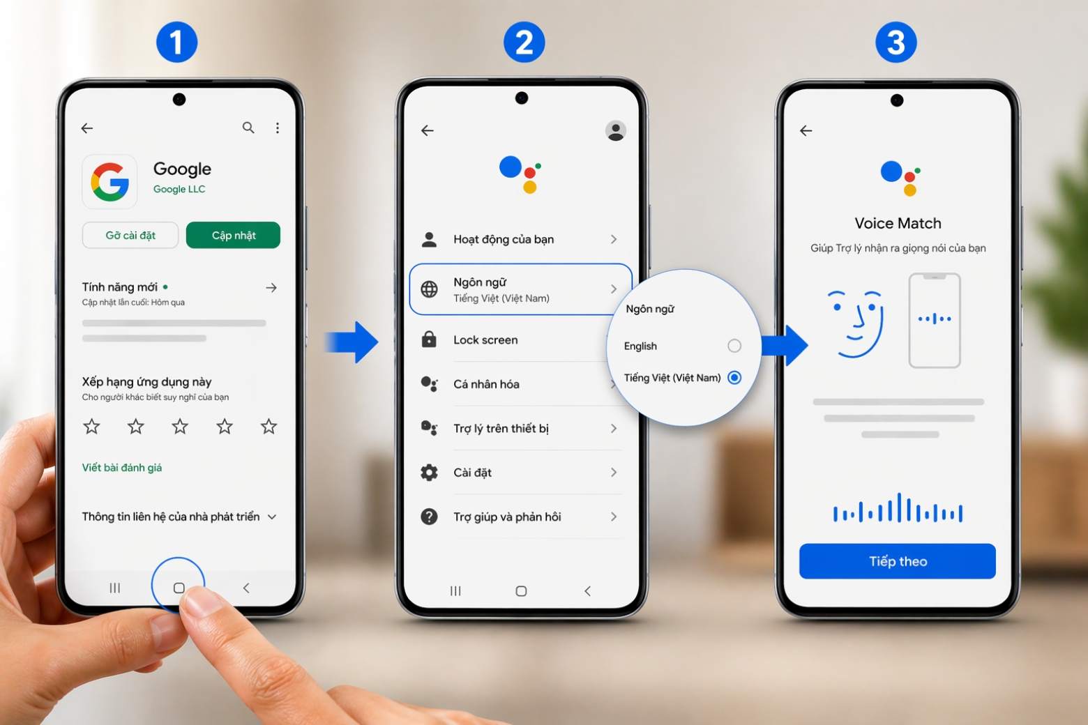 Cách cài đặt Google Assistant