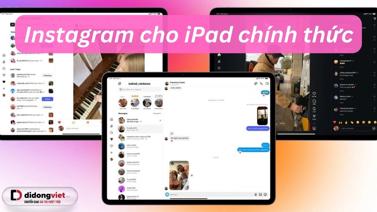 Instagram Chính Thức Ra Mắt Ứng Dụng Dành Cho iPad: Nâng Cao Trải Nghiệm Người Dùng
