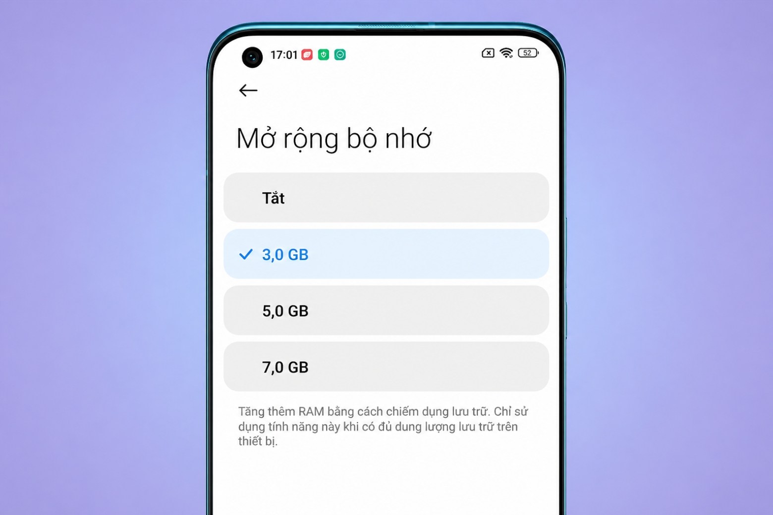 Không gian thứ 2 Xiaomi tiêu tốn ram thiết bị