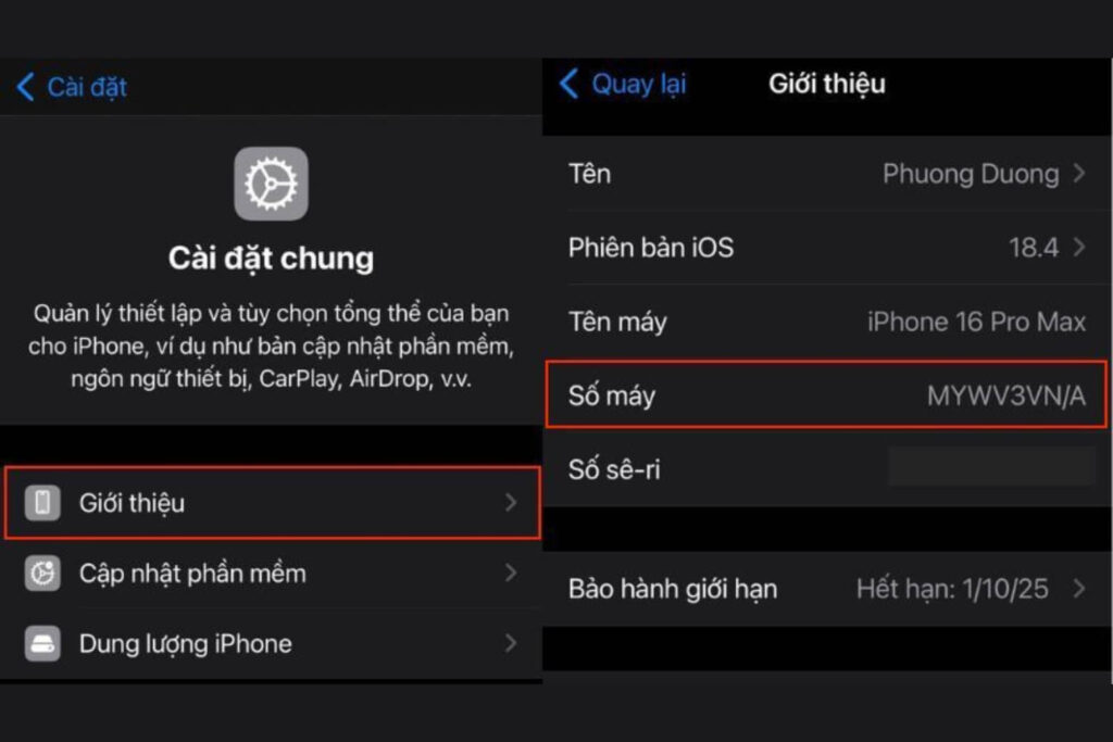 Hướng Dẫn Kiểm Tra Xuất Xứ iPhone Qua Số Seri Đơn Giản kiểm tra xuất xứ iphone qua số seri