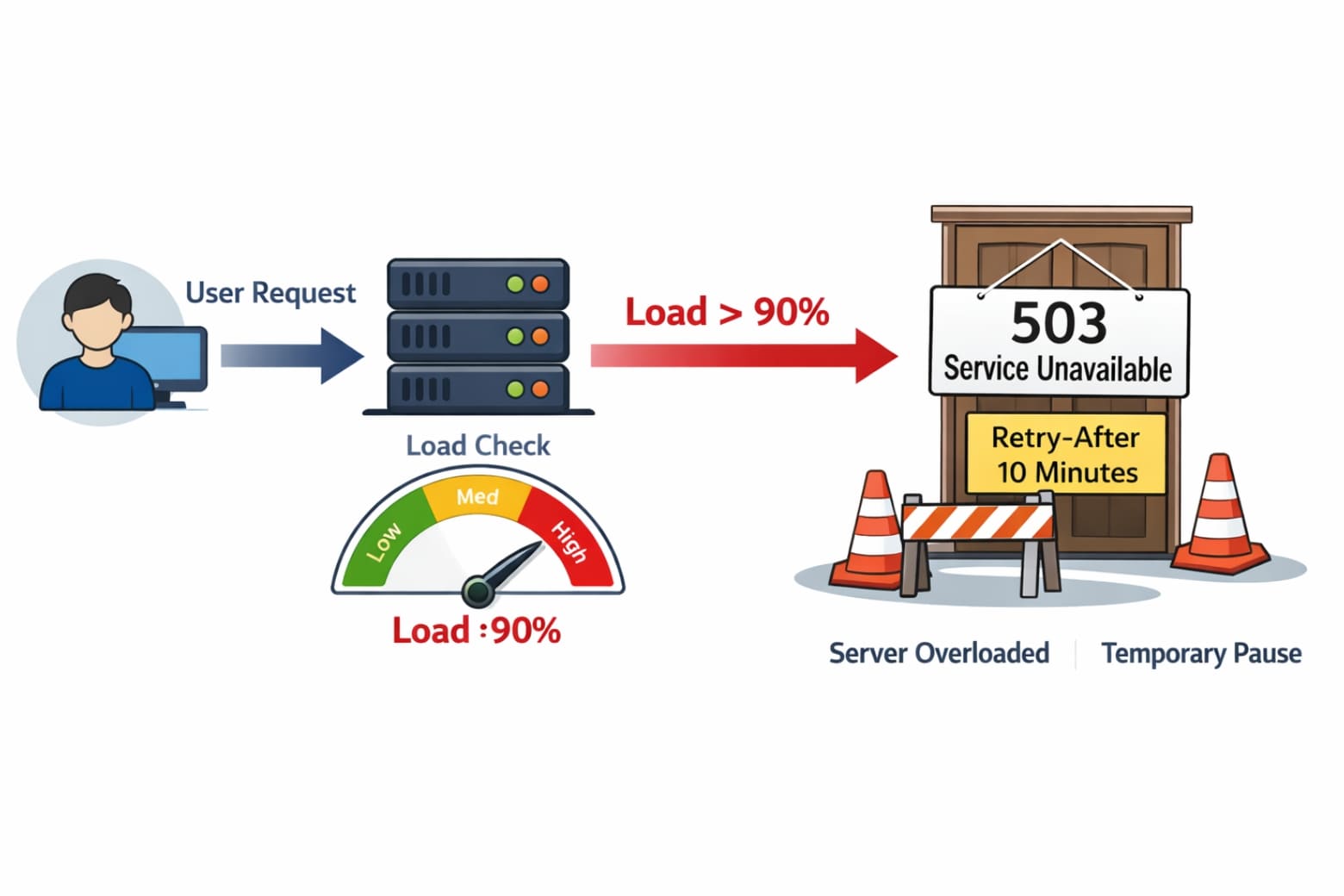 Bản chất lỗi 503 là gì?