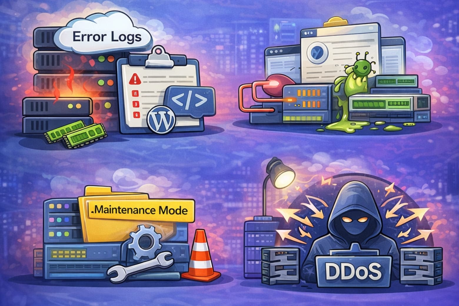 Nguyên nhân khiến website từ chối phục vụ người dùng