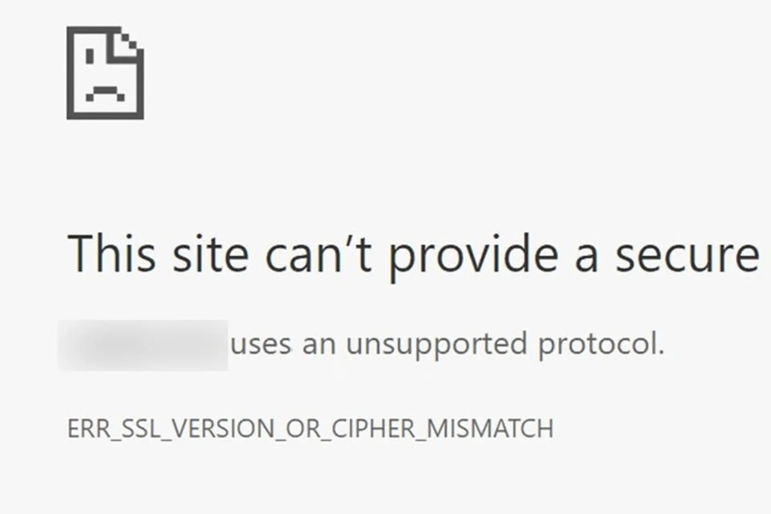 macos big sur là gì cảnh báo lỗi SSL bảo mật trên trình duyệt