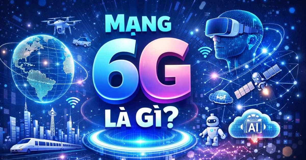 Mạng 6G: Tương Lai Kết Nối và Hệ Thần Kinh Số Toàn Cầu